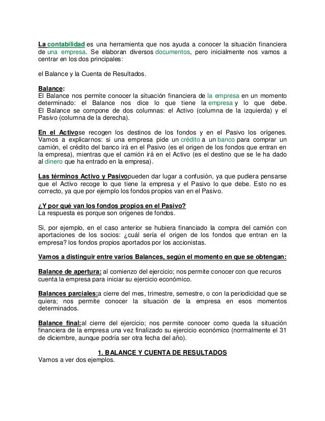 Lecciones Basicas de Contabilidad